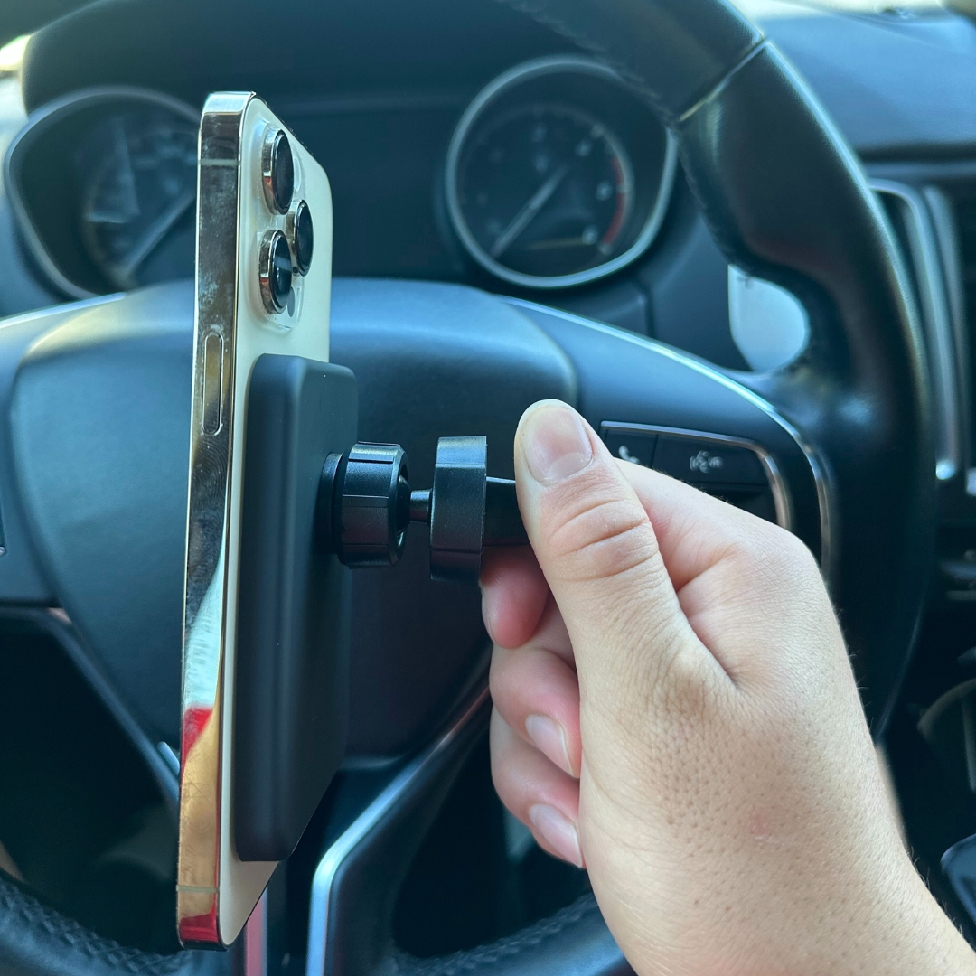Soporte de móvil + Cargador inalámbrico 15W
